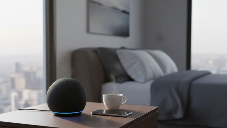 alexa echo dot em rotina matinal